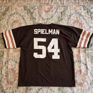 Vintage Logo Athletic NFL Cleveland Browns Chris Spielman #54 Jersey Size XL